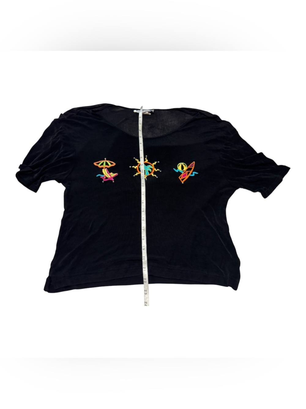 Vintage Kokomo Black Top | Made in USA | Size S - Picture 3 of 9
